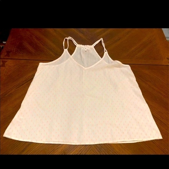 Lou & Grey White Neon Print Halter Top Large - Picture 1 of 10